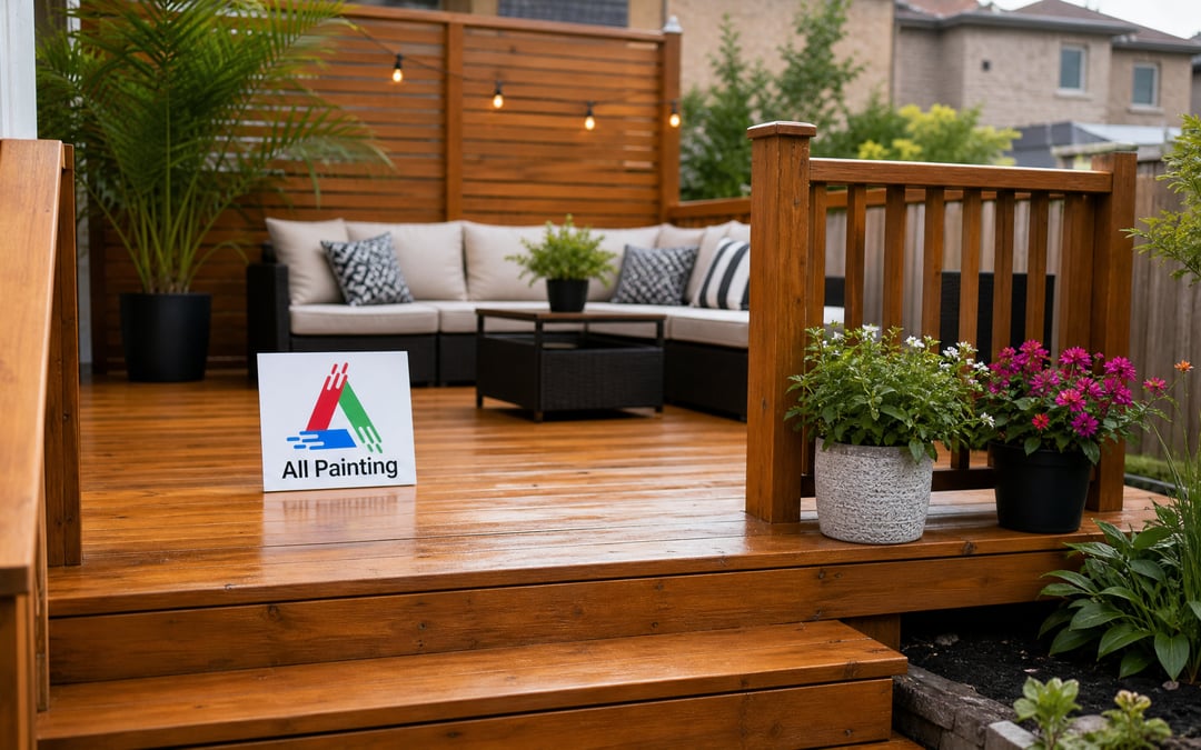 Deck Staining Cost in Toronto 2026: Pricing, Factors and What to Expect