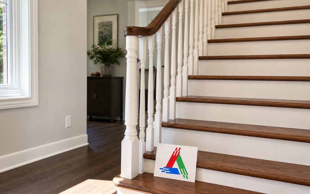 Refinishing Stairs in Toronto: Painting Treads, Risers and Spindles